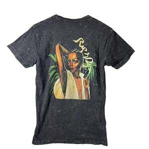 RIPNDIP Share Some Love T-shirt in a black wash Mens Small Graphic Skater 70s
